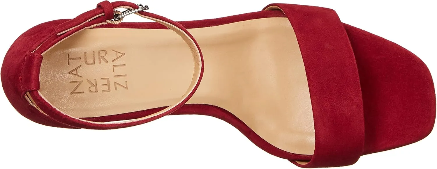 Naturalizer Women's Joy Ankle Strap Heeled Dress Sandal