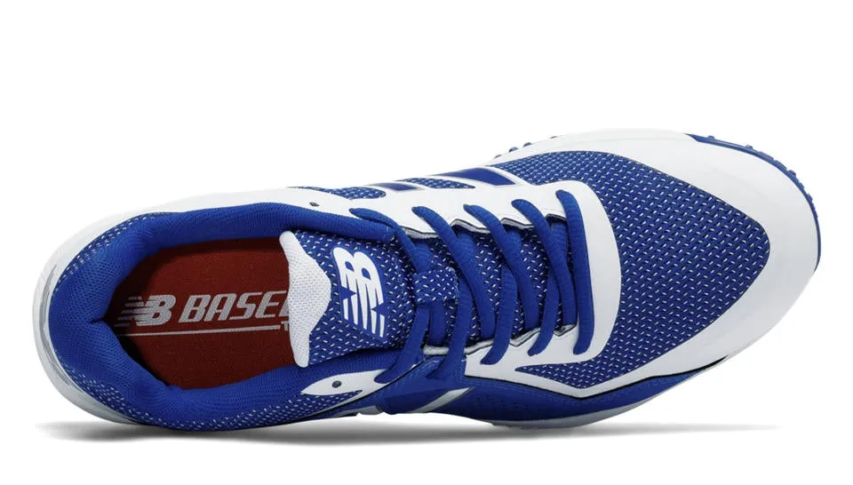 New Balance - Royal/White 4040v4 Baseball Turf Shoes (T4040TB4)