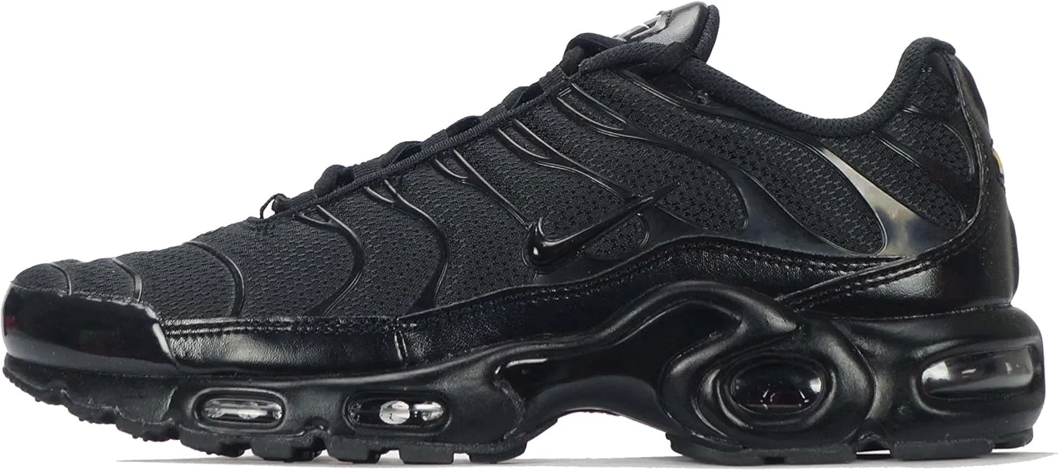 Nike Air Max Plus TN1 Tuned Men's Sneaker (10 D(M) US) Black/Black/Black