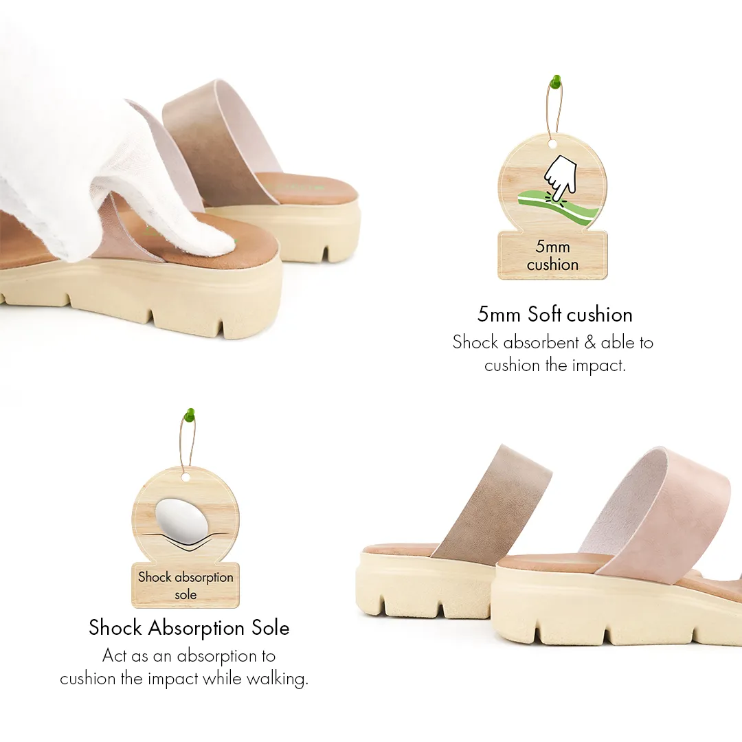 No.1849 Double Thick Belt Sandal
