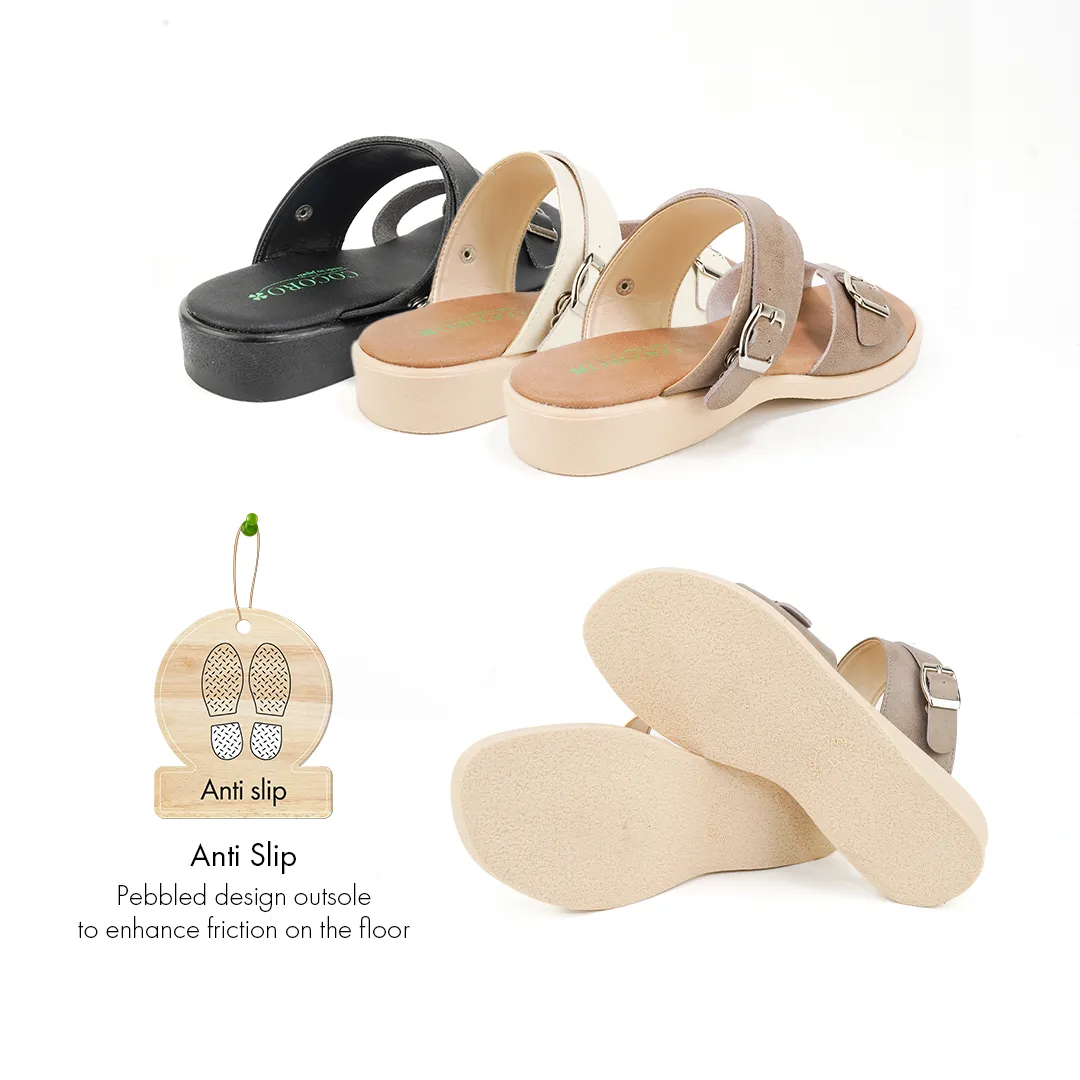 No.1850 Duo-way Strap Wedge Sandal