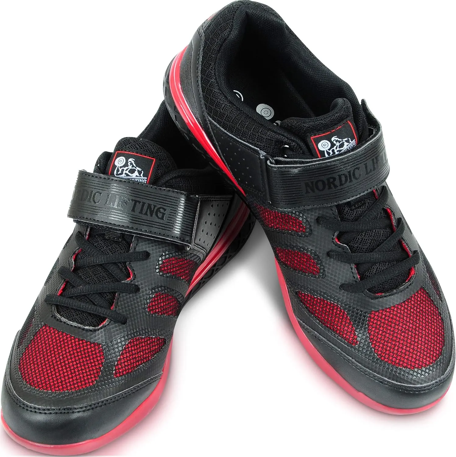 Nordic Lifting VENJA Weightlifting Shoes – Men's Gym, Crossfit & Squat Shoes w/Heel Support & Grip Sole