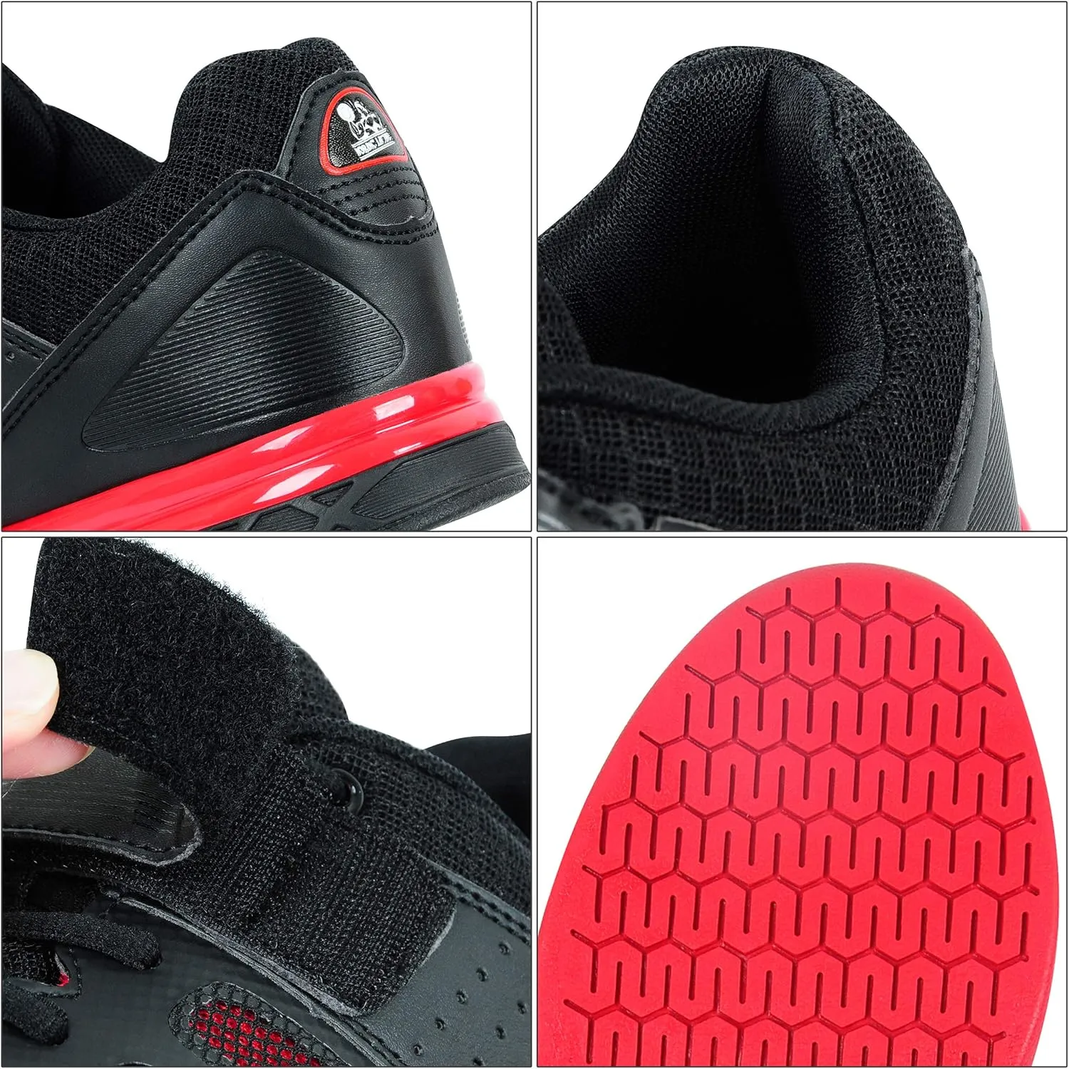 Nordic Lifting VENJA Weightlifting Shoes – Men's Gym, Crossfit & Squat Shoes w/Heel Support & Grip Sole