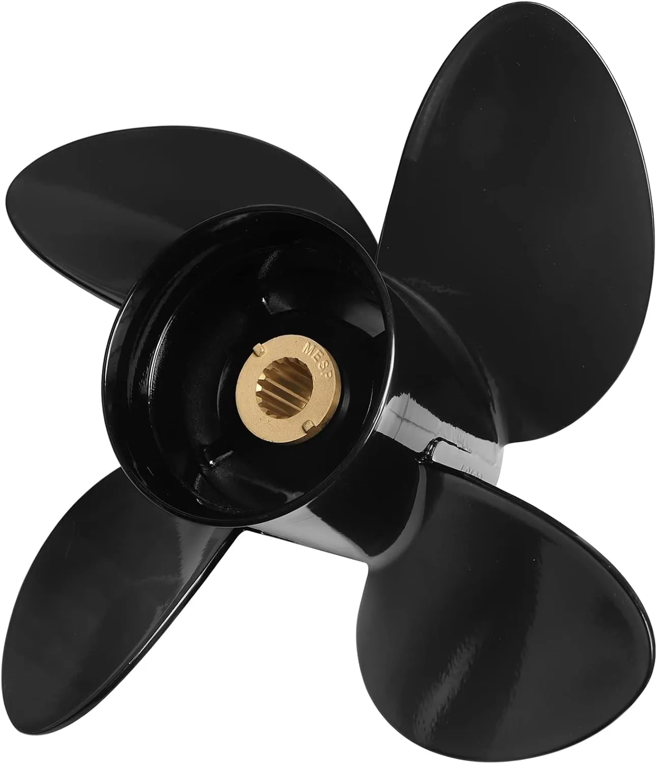 NOVINO Boat Propeller for Mercruiser Alpha One/Bravo One & Mercury Outboard Engines 135-300HP 2&4-Stroke, Aluminum Boat Propeller 15 Spline Tooth, Right Hand Rotation