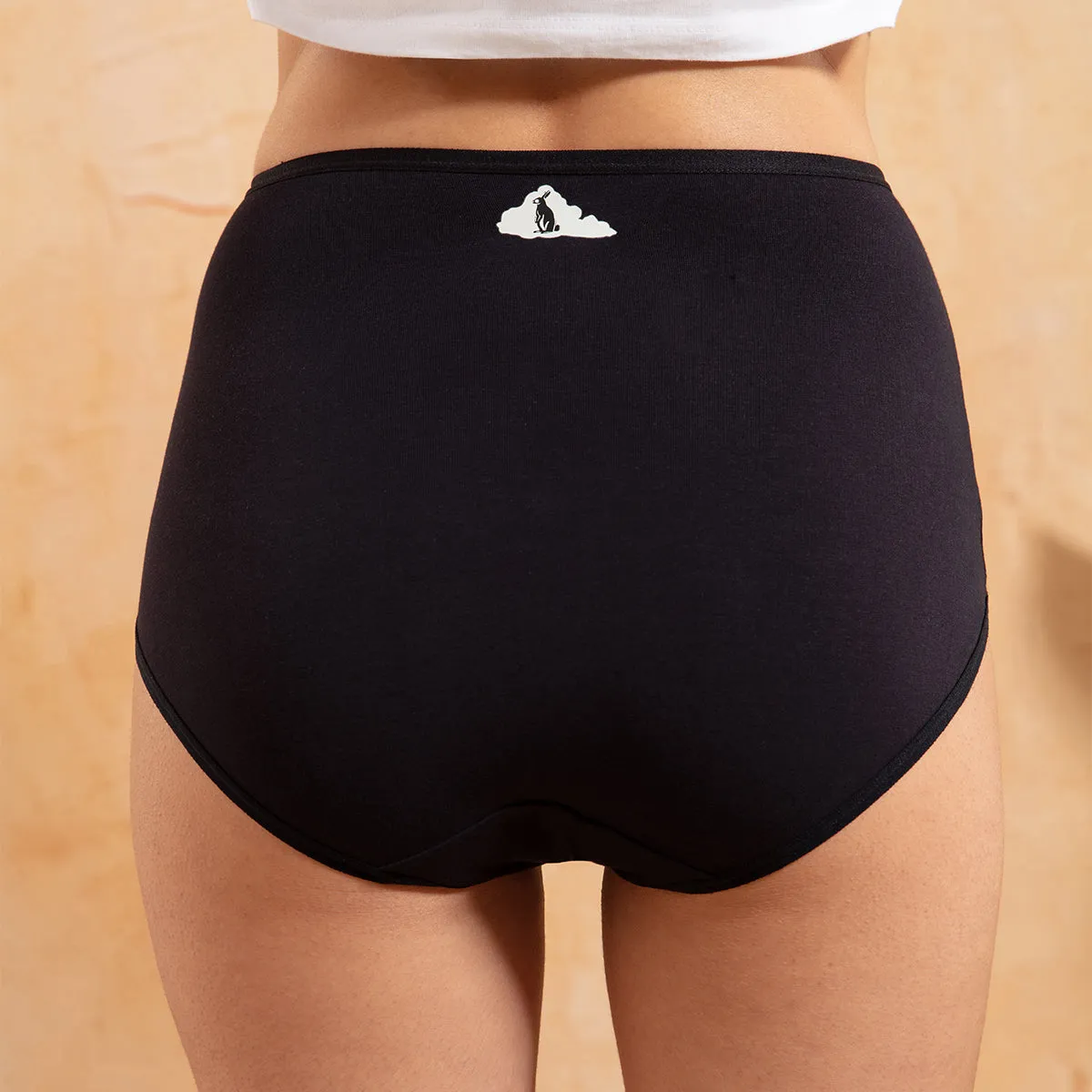 NYKD X Masaba Pack Of 2 Cotton Full Brief with Anti odor-NYP012-Anthracite, Nuthatch