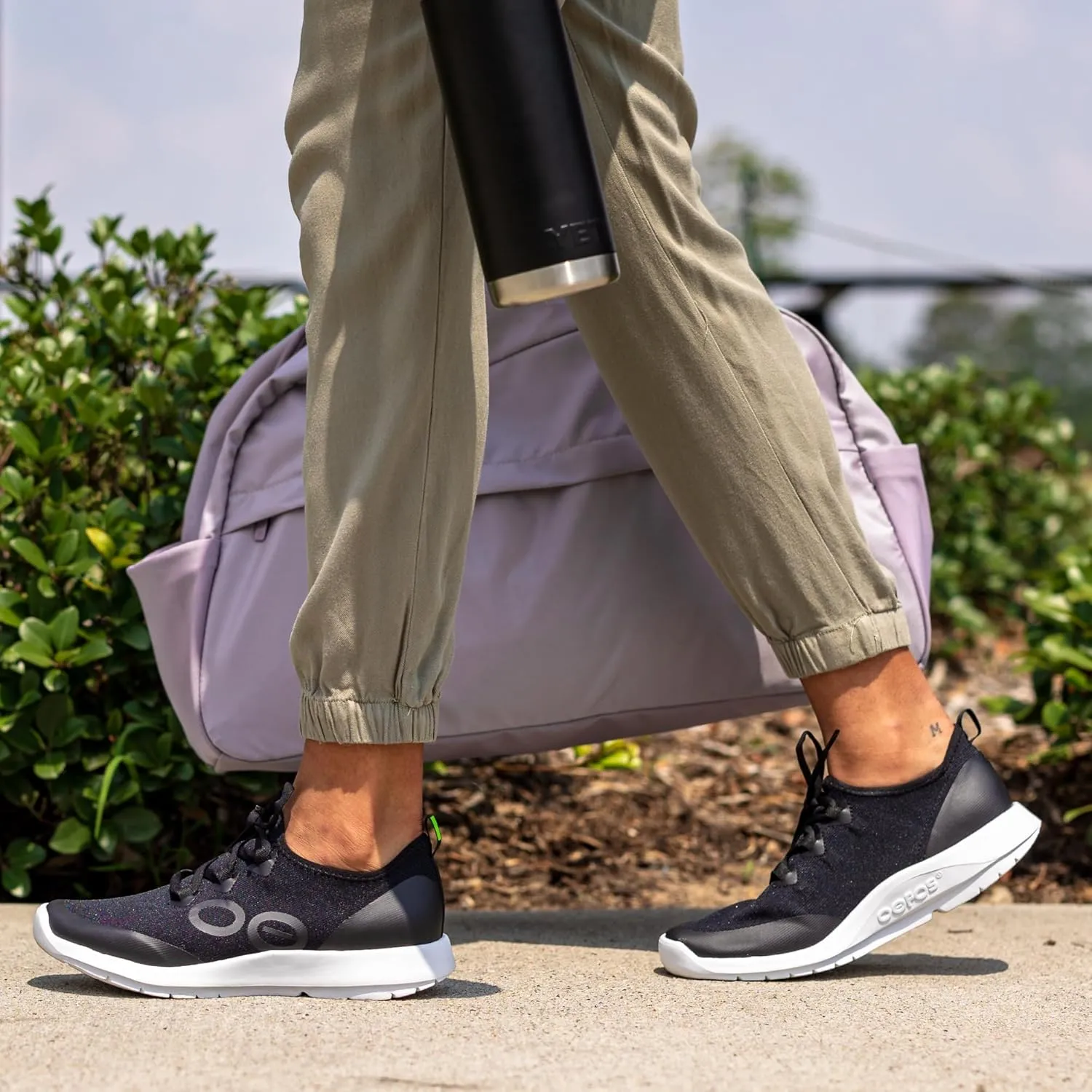 OOFOS Men's Oomg Sport Long Sleeve Shoe Sneaker