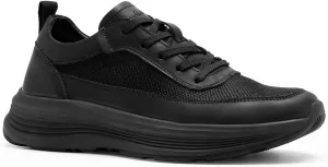 OrthoComfoot Men's Orthopedic Fashion Sneakers for Arch Support: Comfortable Walking Shoes for Plantar Fasciitis, Casual Breathable Orthotic Outdoor Shoes for Foot and Heel Pain Relief