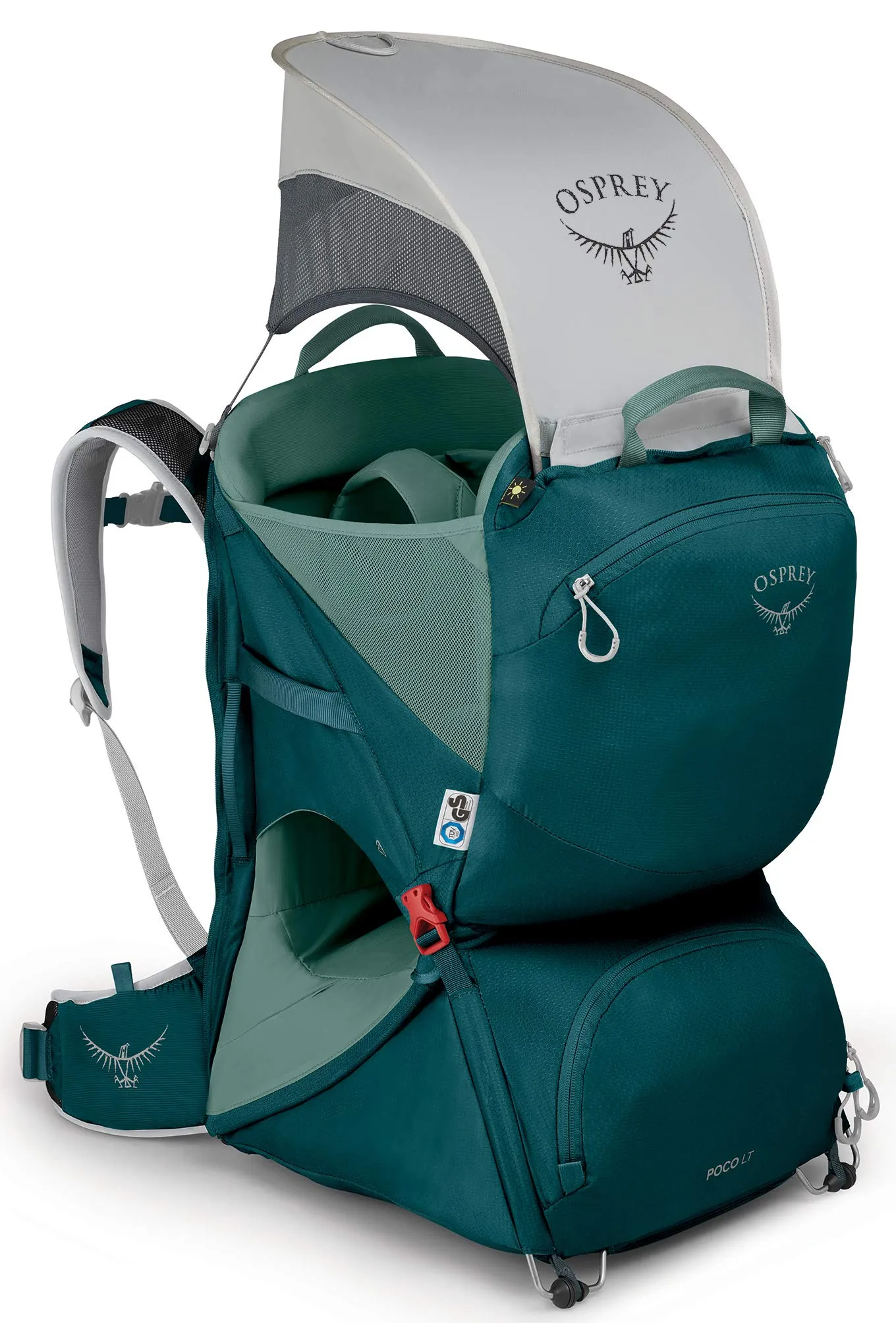 Osprey Poco LT Lightweight Child Carrier and Backpack for Travel