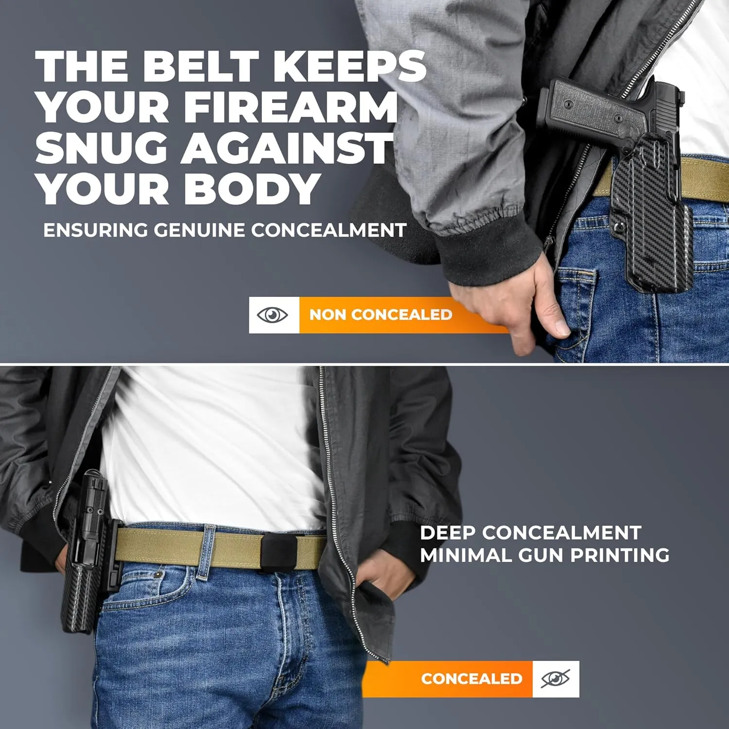 OWB Concealment IDPA - Outside The Waistband Holster - fits Shadow Systems CR920 Combat