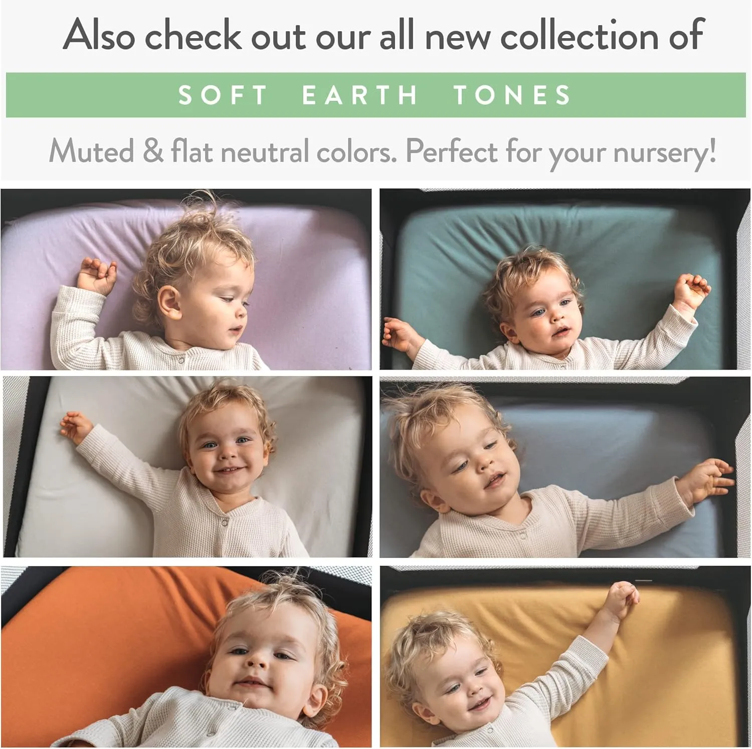 Pack and Play Sheets Fitted – Compatible with Graco Pack n Play Playard Crib and Other 27 x 39 Inch Playpen Mattress – Snuggly Soft 100% Jersey Cotton – Beige   Rusty Brown – 2 Pack