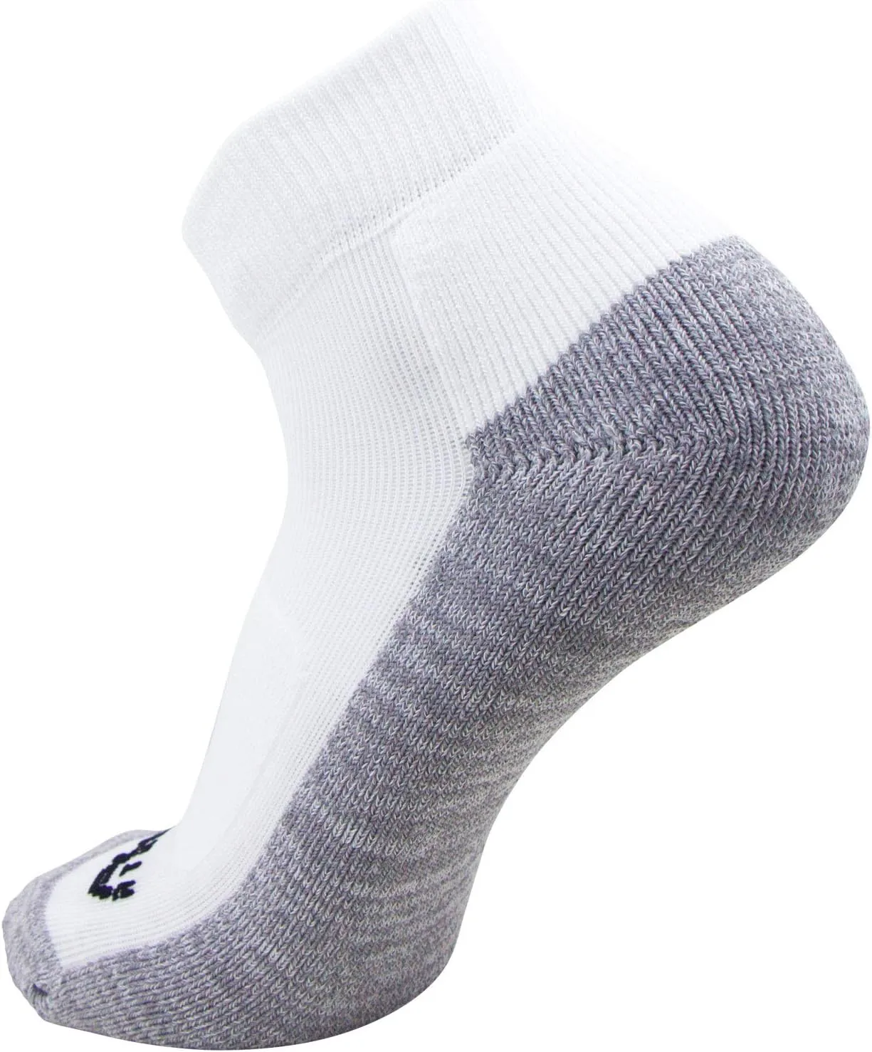 Padded Walking Socks Men, Women – Thick Ankle Cotton Blister Cushion Sock