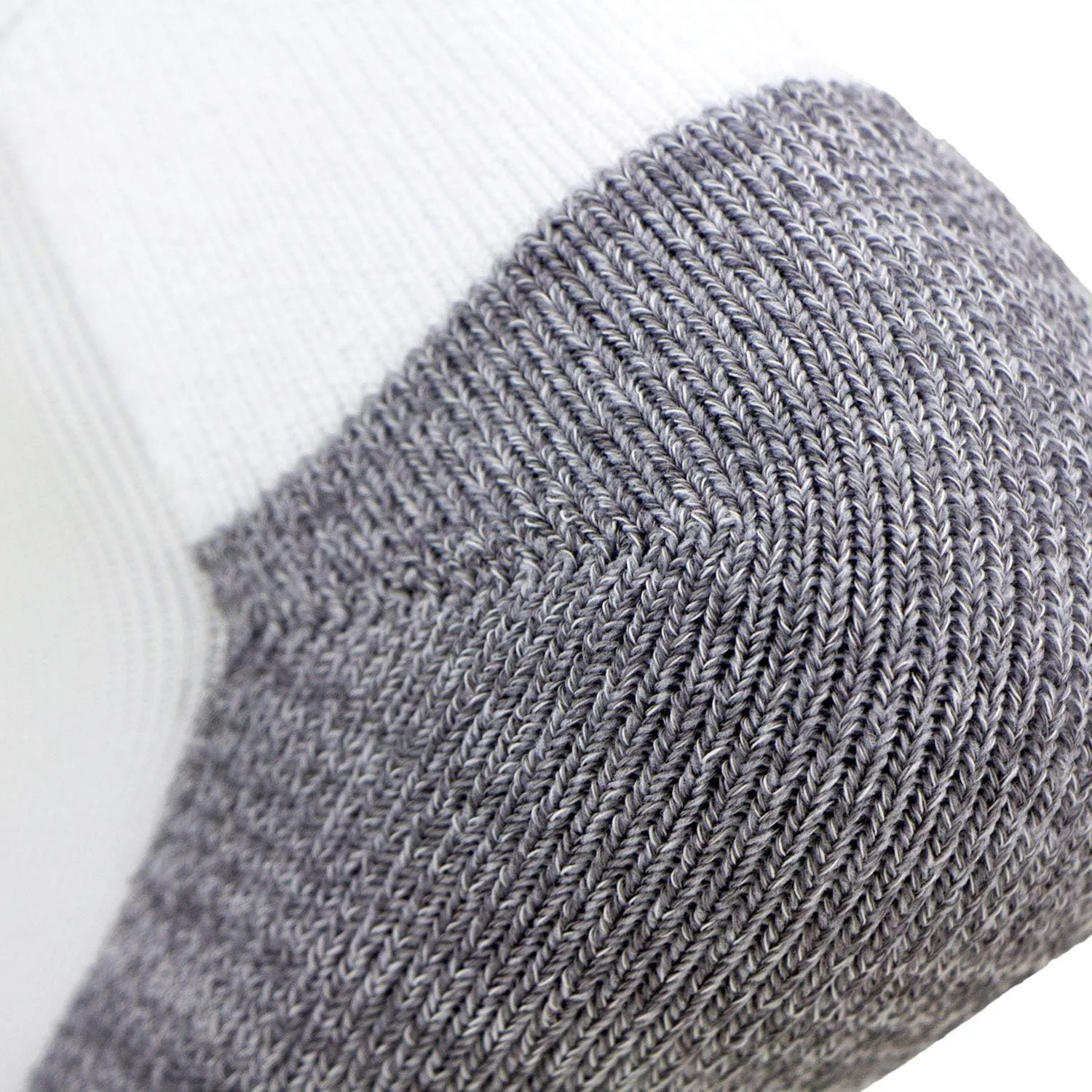 Padded Walking Socks Men, Women – Thick Ankle Cotton Blister Cushion Sock