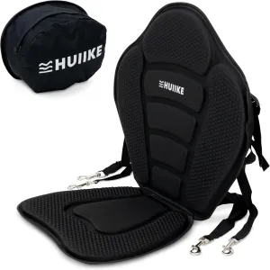 Paddle Board Seat with 4 Adjustable Straps Sup Kayak Seat with Back Support, Padded and Foldable | Stand Up Paddle Board Accessories and Kayak Accessories | Canoe and Paddleboard Chair