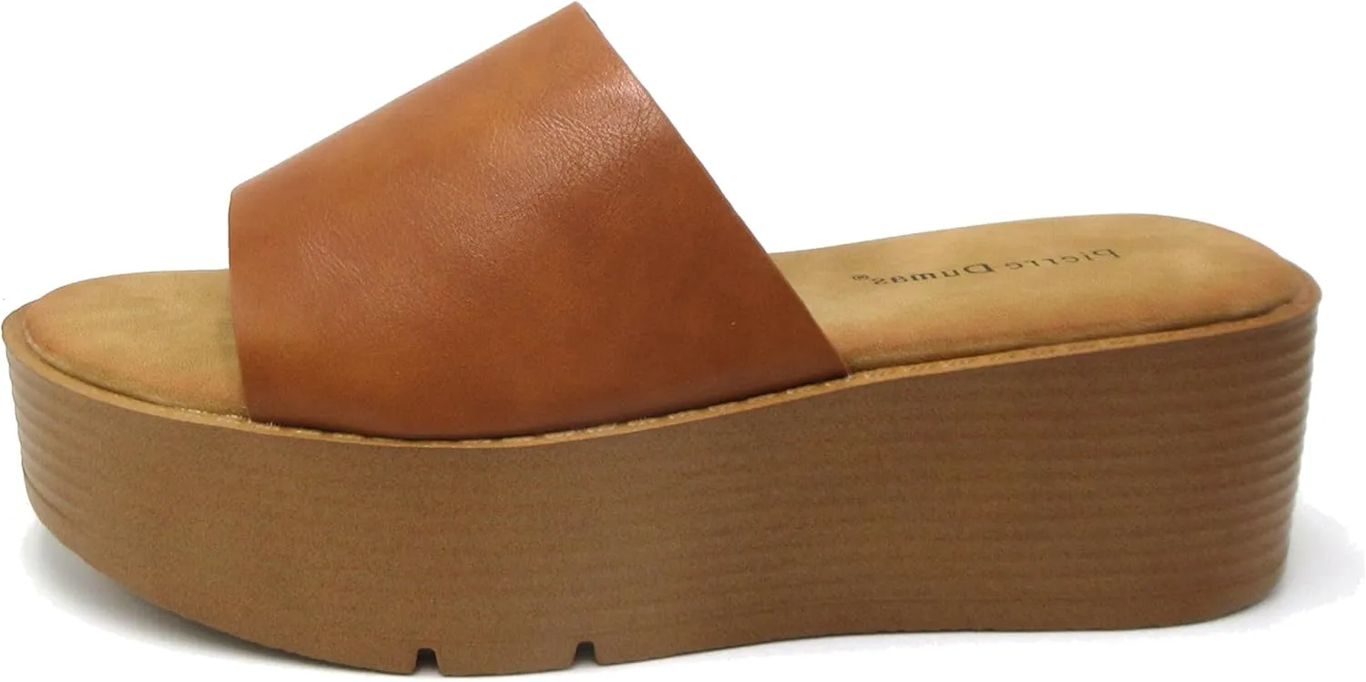 Pierre Dumas Women's Aster-1 Platform Slide Sandals for Women
