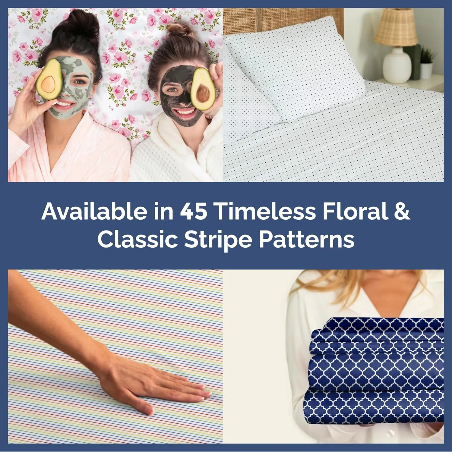 Pink Floral Sheets 3 Piece Twin Set - 1 Flat & 1 Fitted Sheet & 1 Pillowcase w/ Deep Pockets - Wrinkle & Fade Free, Farmhouse, Shabby Chic Flower Bed Set - Comfy, Soft, Breathable & Cooling - Bloom