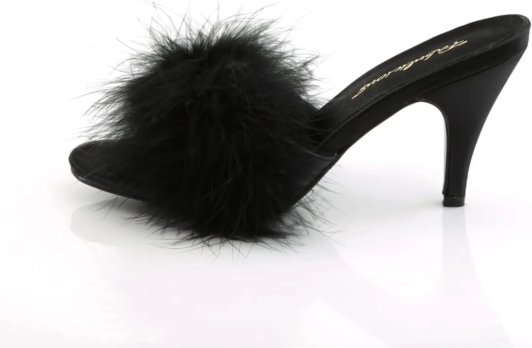 Pleaser Fabulicious Women's Amour-03 Marabou Slipper