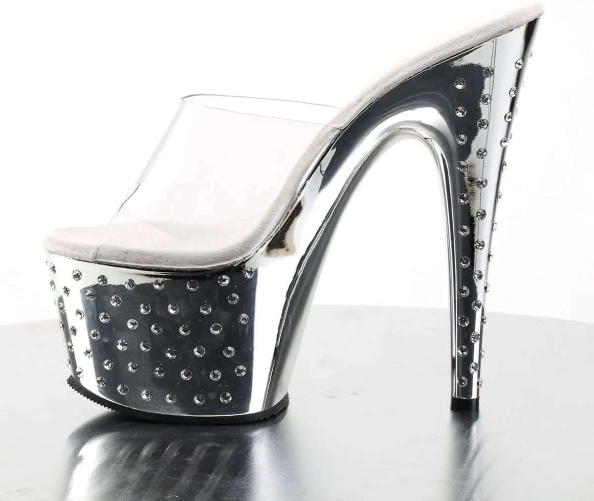 Pleaser Women's Stardust-701 Sandal