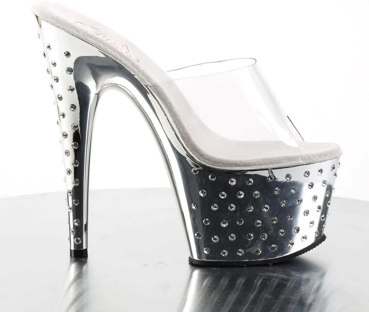 Pleaser Women's Stardust-701 Sandal