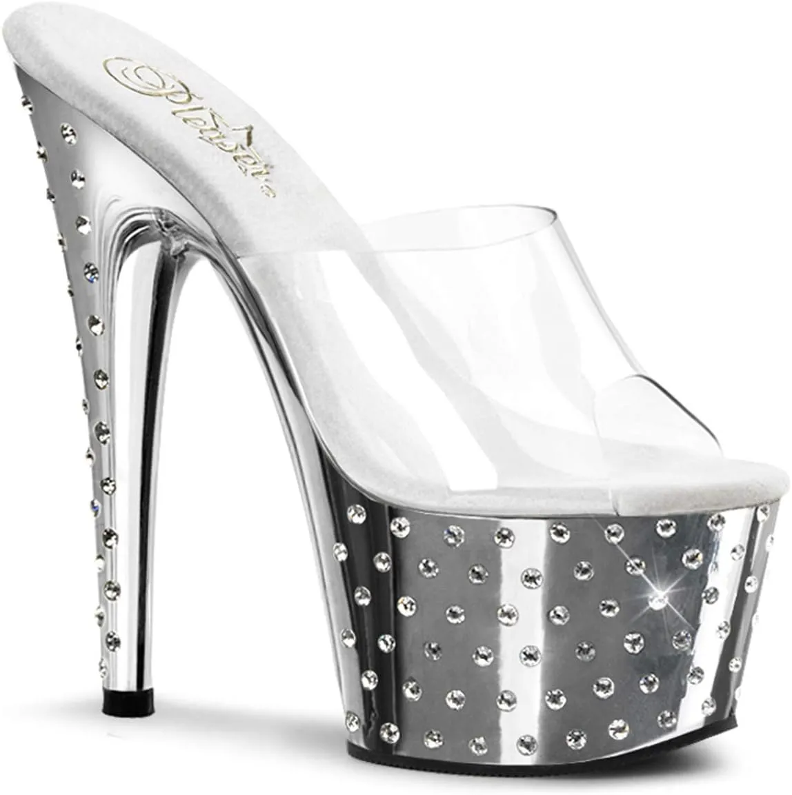 Pleaser Women's Stardust-701 Sandal