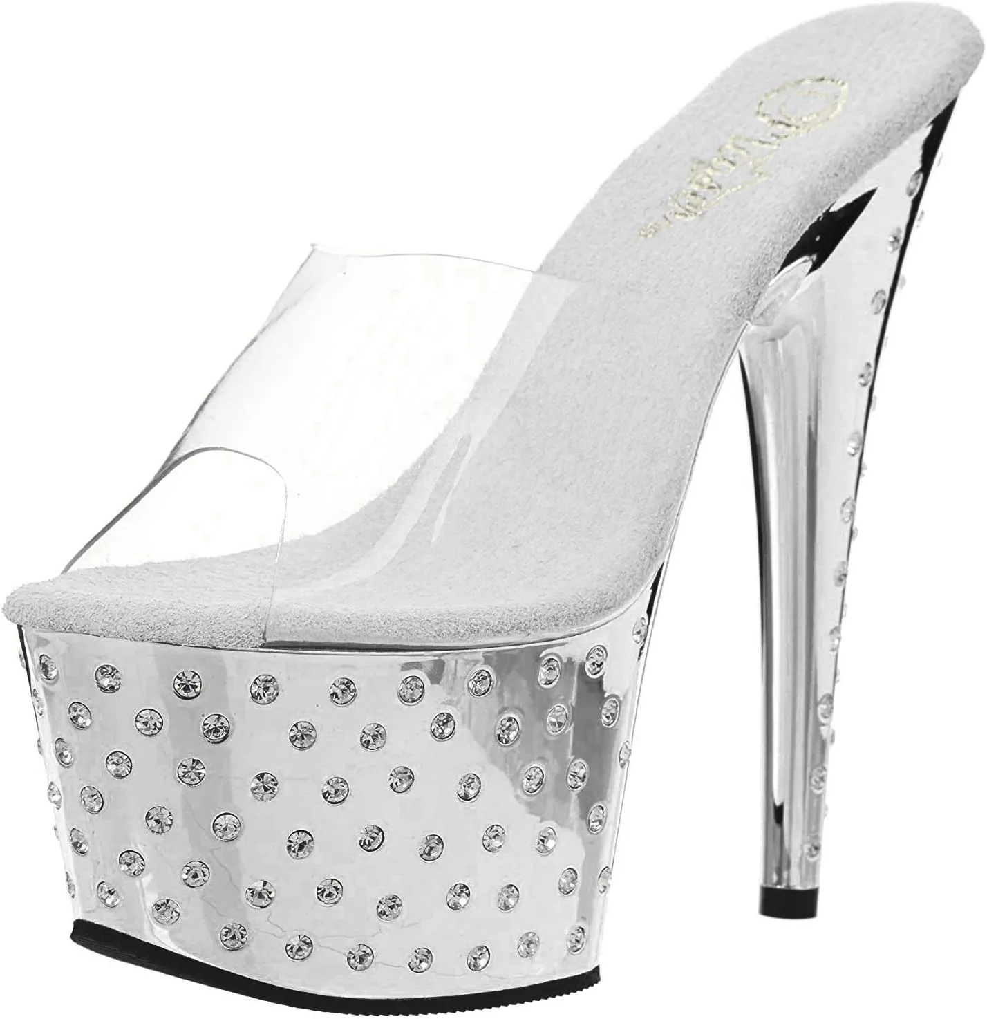 Pleaser Women's Stardust-701 Sandal