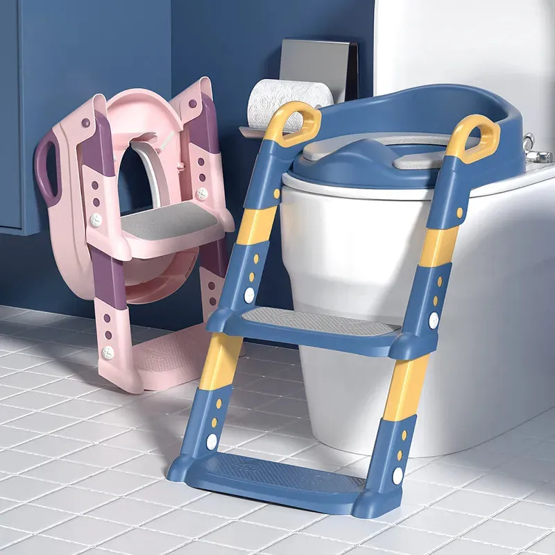 PottyBuddy Steps™ - Foldable toilet training potty seat ladder [last day discount]