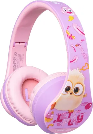 PowerLocus Kids Headphones Angry Birds Edition, Wireless Kids Headphones, 85dB Volume Limited, Foldable with Case, Wired and Micro SD Mode, Built-in Mic for Phone/iPad/School