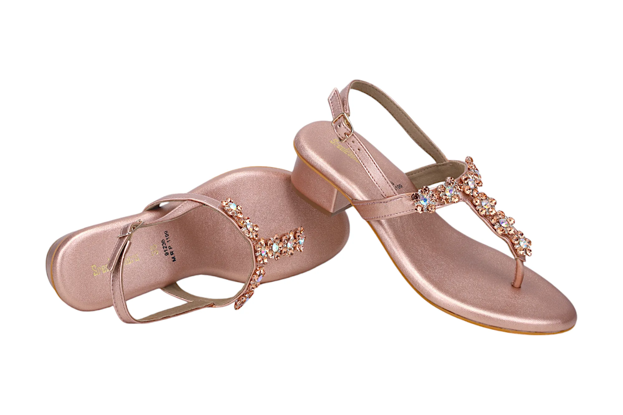 Premium Ladies Fancy Heel Sandal 91236