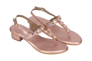 Premium Ladies Fancy Heel Sandal 91236