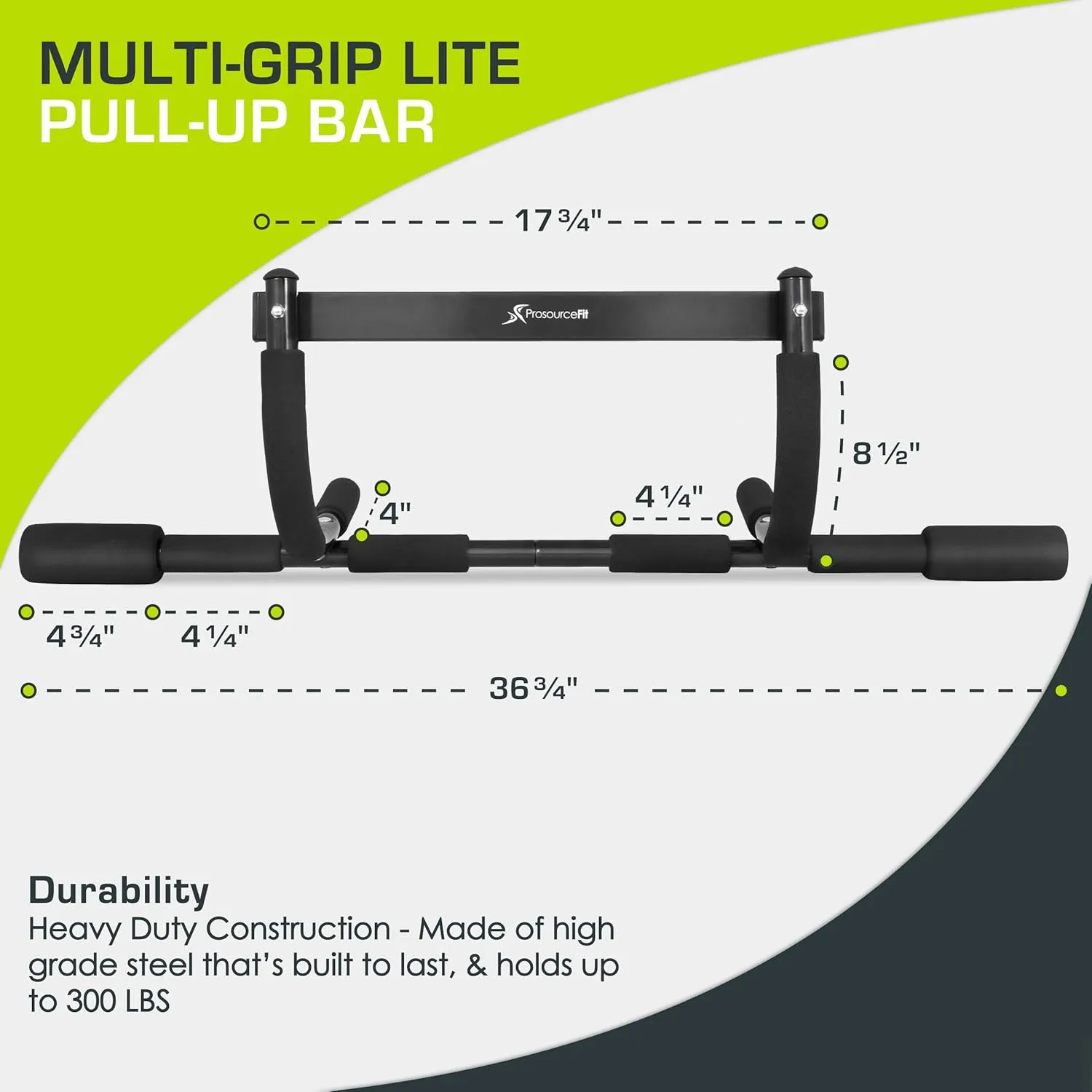 ProsourceFit Foldable Pull Up Bar/Doorway Trainer