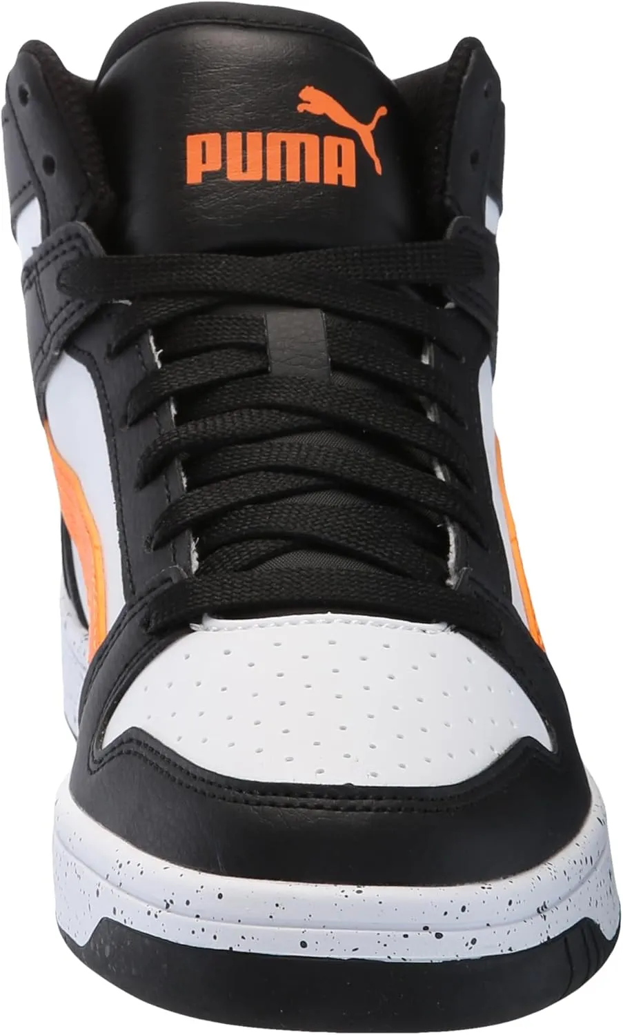 PUMA Kids' Rebound Layup Mid Hook and Loop Sneaker