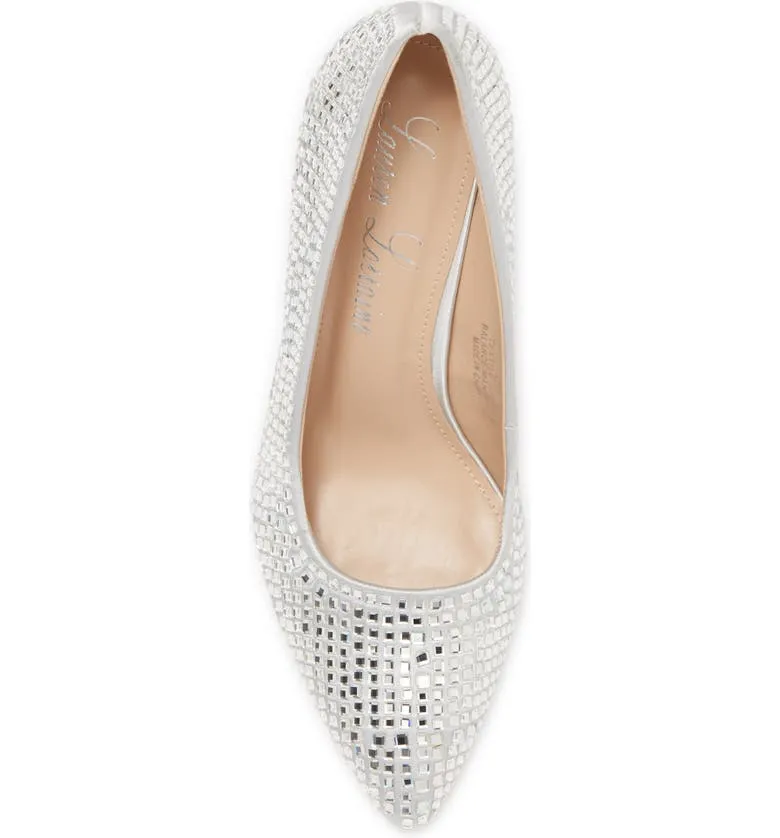 Pump Lorraine Dazzle Prom Popular picks Rhinestone Embellished Don't wait Lauren Pointed Toe Wedding