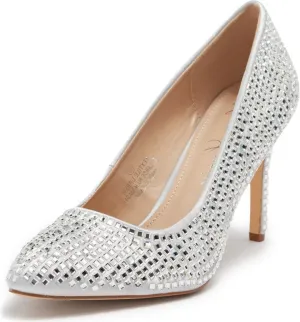 Pump Lorraine Dazzle Prom Popular picks Rhinestone Embellished Don't wait Lauren Pointed Toe Wedding