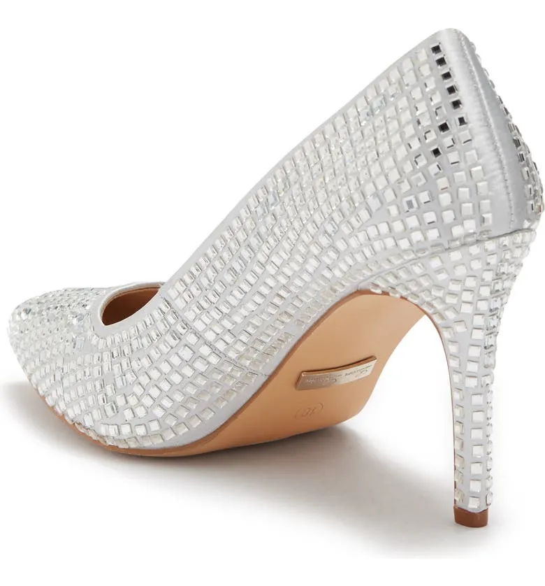 Pump Lorraine Dazzle Prom Popular picks Rhinestone Embellished Don't wait Lauren Pointed Toe Wedding