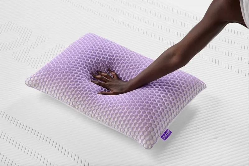 Purple Harmony 5.5" Low Pillow