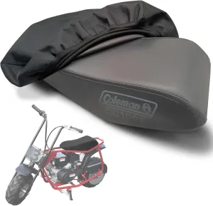QYMOTO Coleman CC100X Mini Bike Seat Cover for CC 100X Trail Bike Minibike Seat Accessories Waterproof