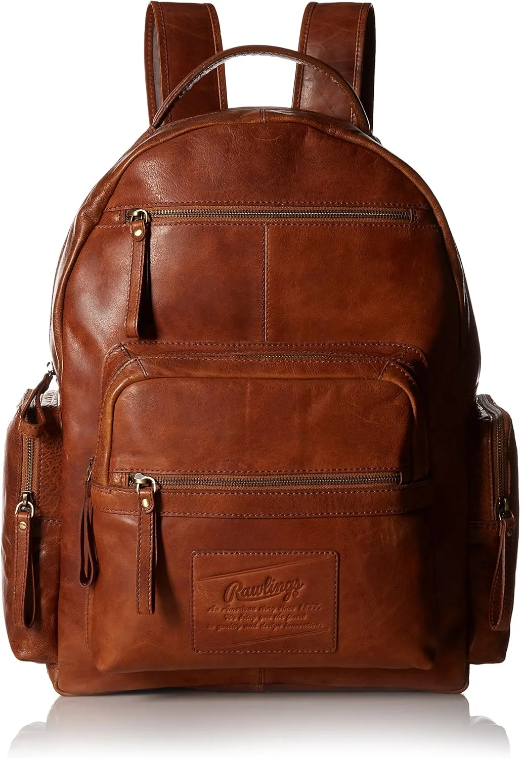 Rawlings Rugged Backpack, Cognac, One Size