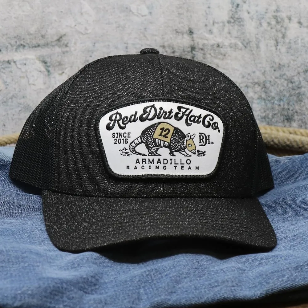 Red Dirt Hat Company Armadillo Racing Adjustable Snapback Hat