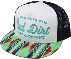 Red Dirt Hat Company Aztec Print Adjustable Snapback Hat