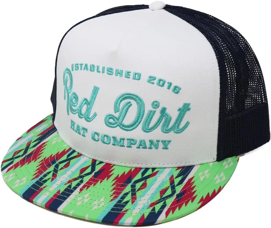 Red Dirt Hat Company Aztec Print Adjustable Snapback Hat