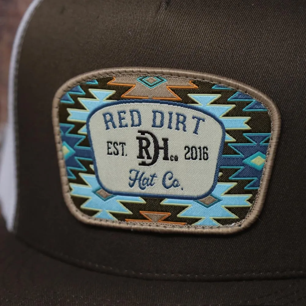 Red Dirt Hat Company Aztec Print Adjustable Snapback Hat