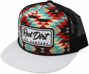 Red Dirt Hat Company Aztec Print Adjustable Snapback Hat