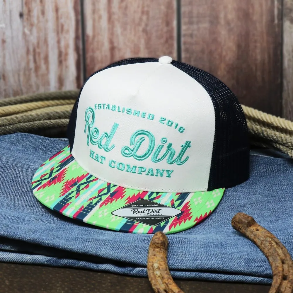 Red Dirt Hat Company Aztec Print Adjustable Snapback Hat
