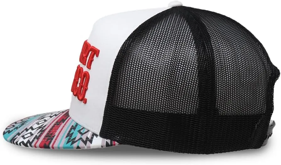 Red Dirt Hat Company Aztec Print Adjustable Snapback Hat