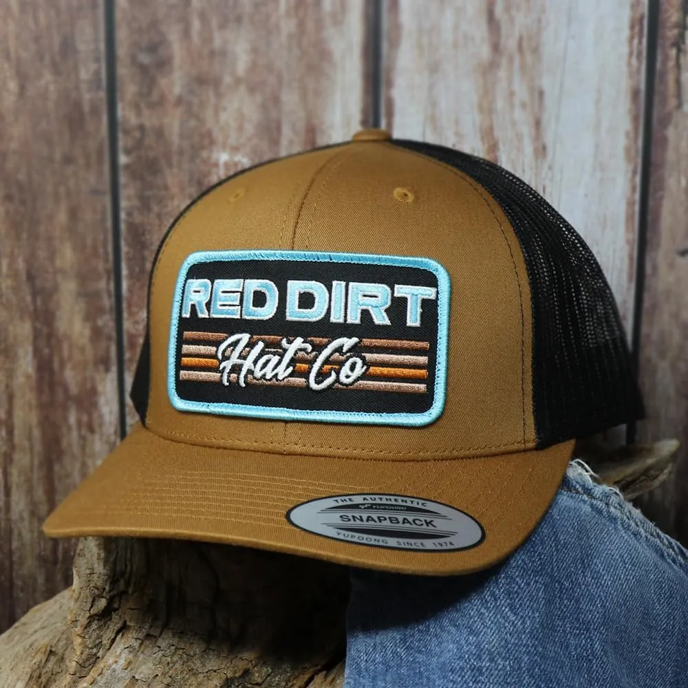 Red Dirt Hat Company Between The Line Adjustable Snapback Hat