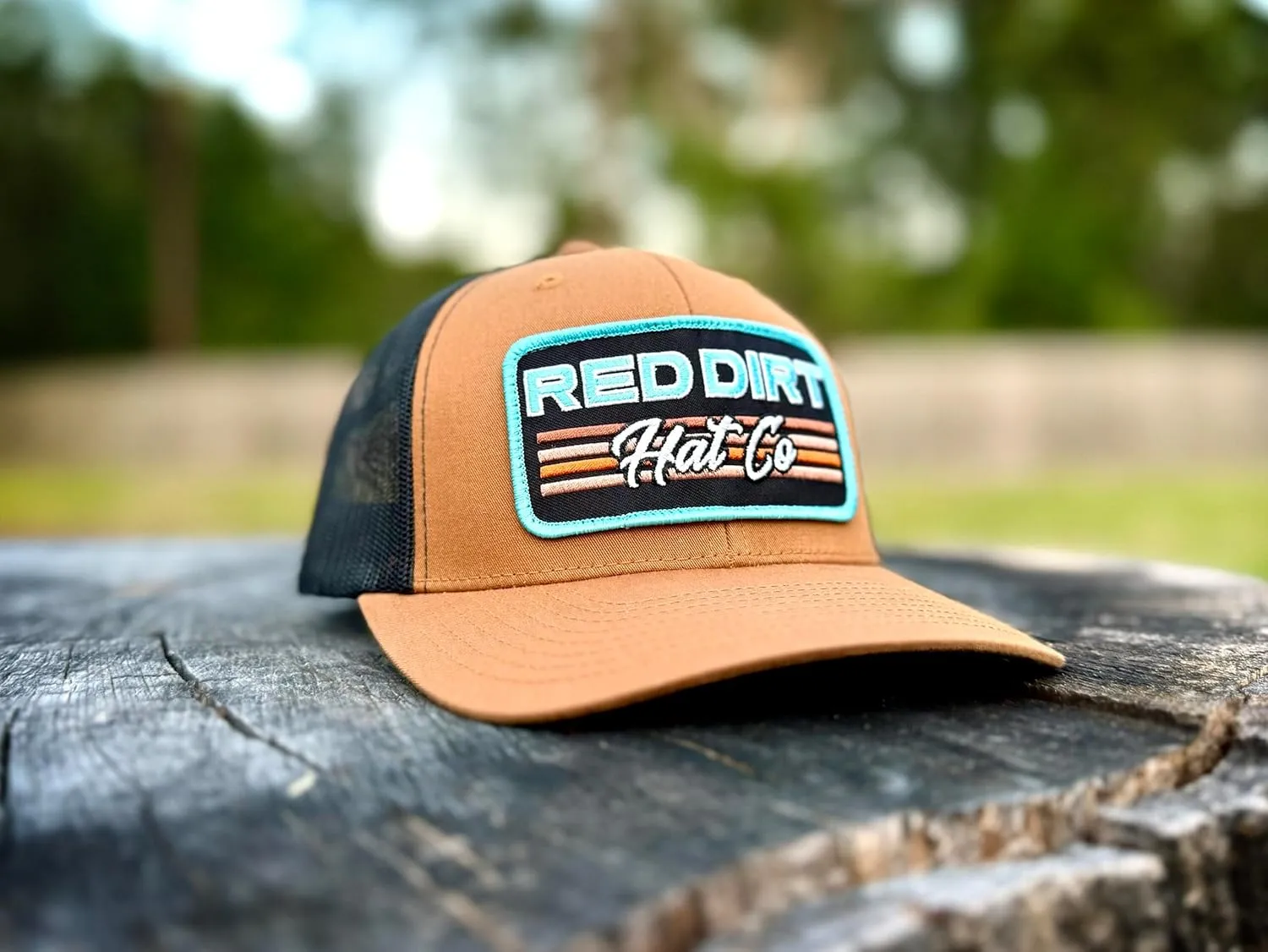 Red Dirt Hat Company Between The Line Adjustable Snapback Hat