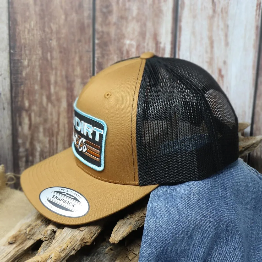 Red Dirt Hat Company Between The Line Adjustable Snapback Hat