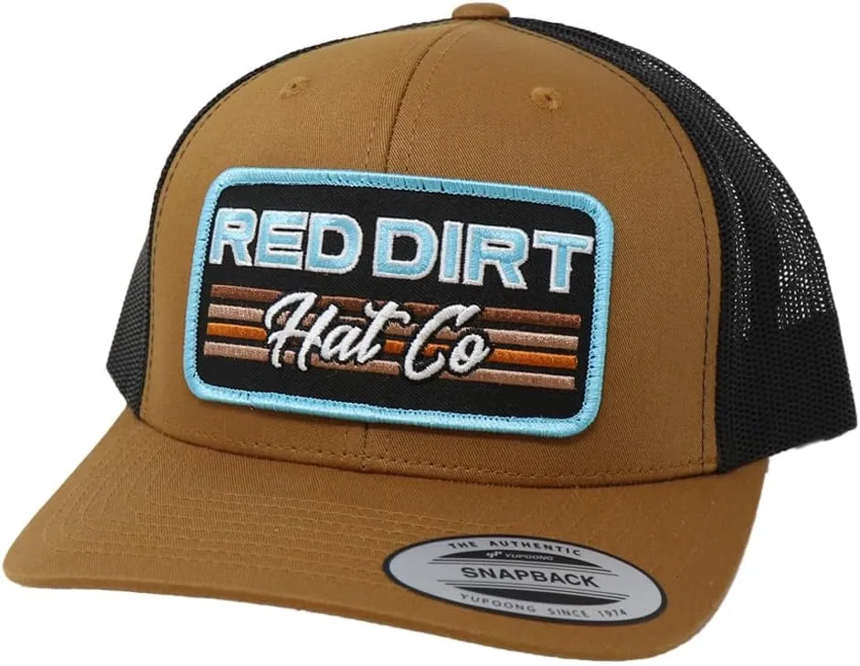 Red Dirt Hat Company Between The Line Adjustable Snapback Hat
