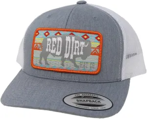 Red Dirt Hat Company Buffalo Patch Adjustable Snapback Hat