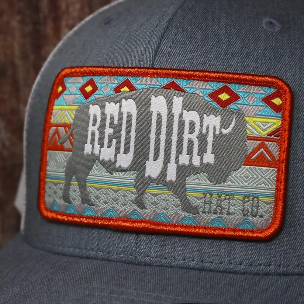 Red Dirt Hat Company Buffalo Patch Adjustable Snapback Hat