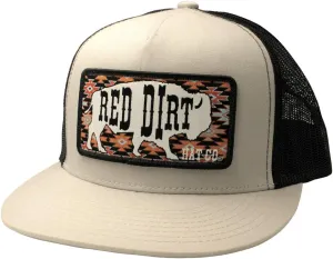 Red Dirt Hat Company Buffalo Patch Adjustable Snapback Hat
